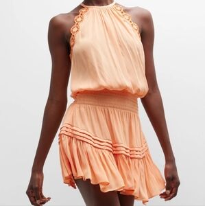 Ramy Brook Rowan Embroidered Mini Dress